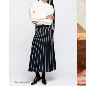 Kotn fine knit skirt